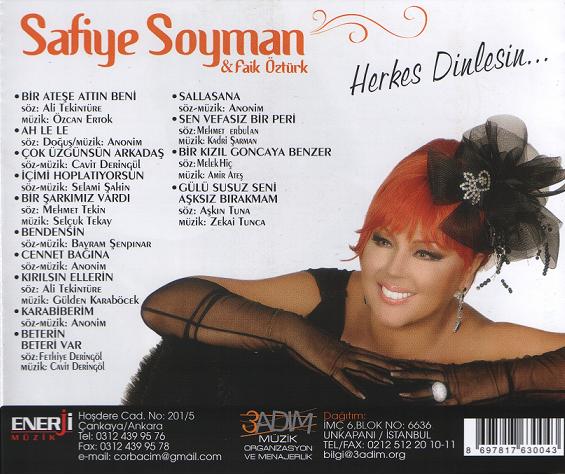 Safiye Soyman & Faik Ozturk - Herkez Dinlesin — Safiye Soyman