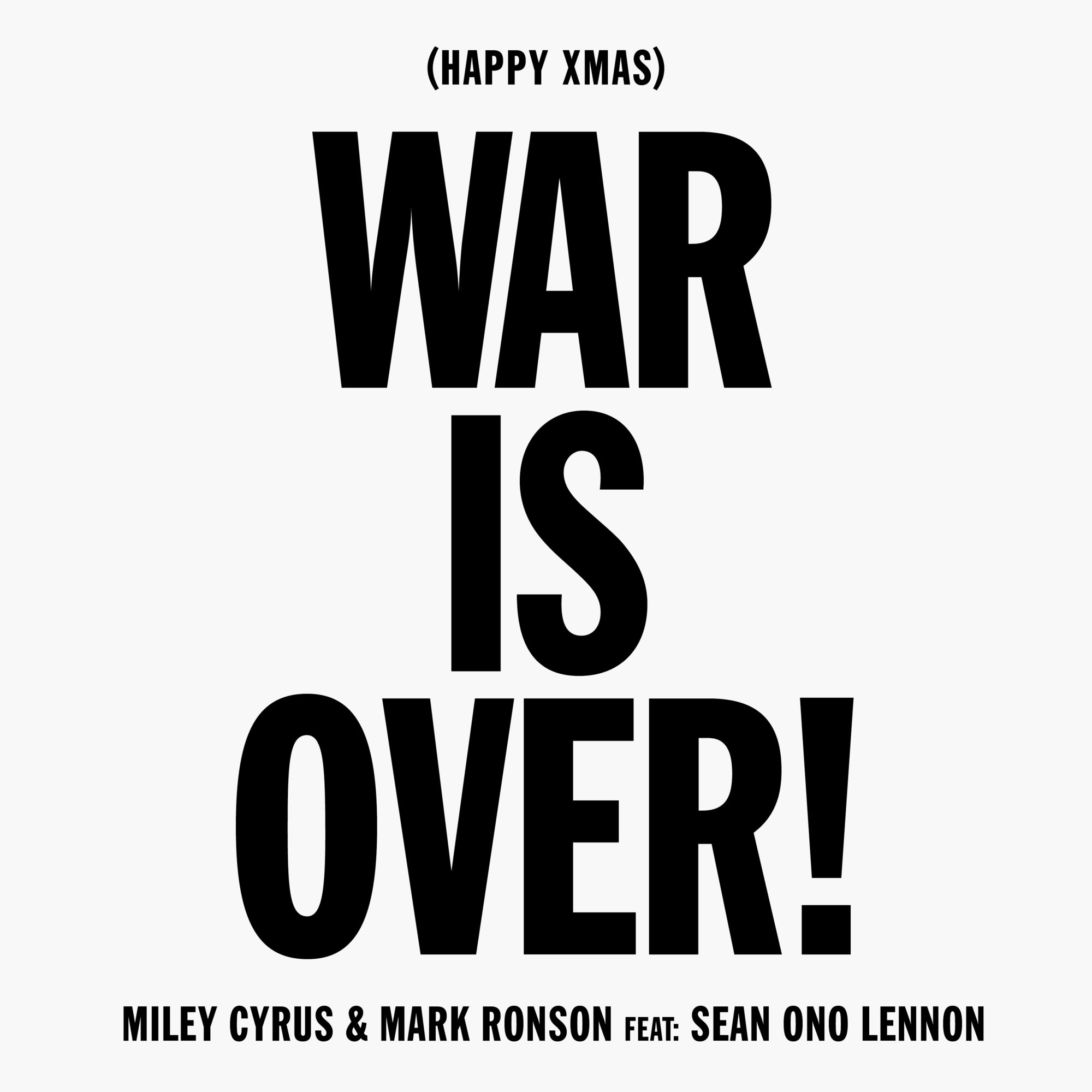 Happy Xmas (War Is Over) [feat. Sean Ono Lennon] — Miley Cyrus