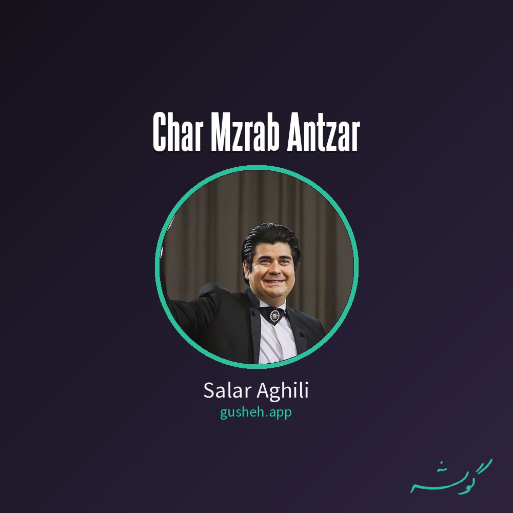 Cover art for char mezrab entezar by Salar Aghili