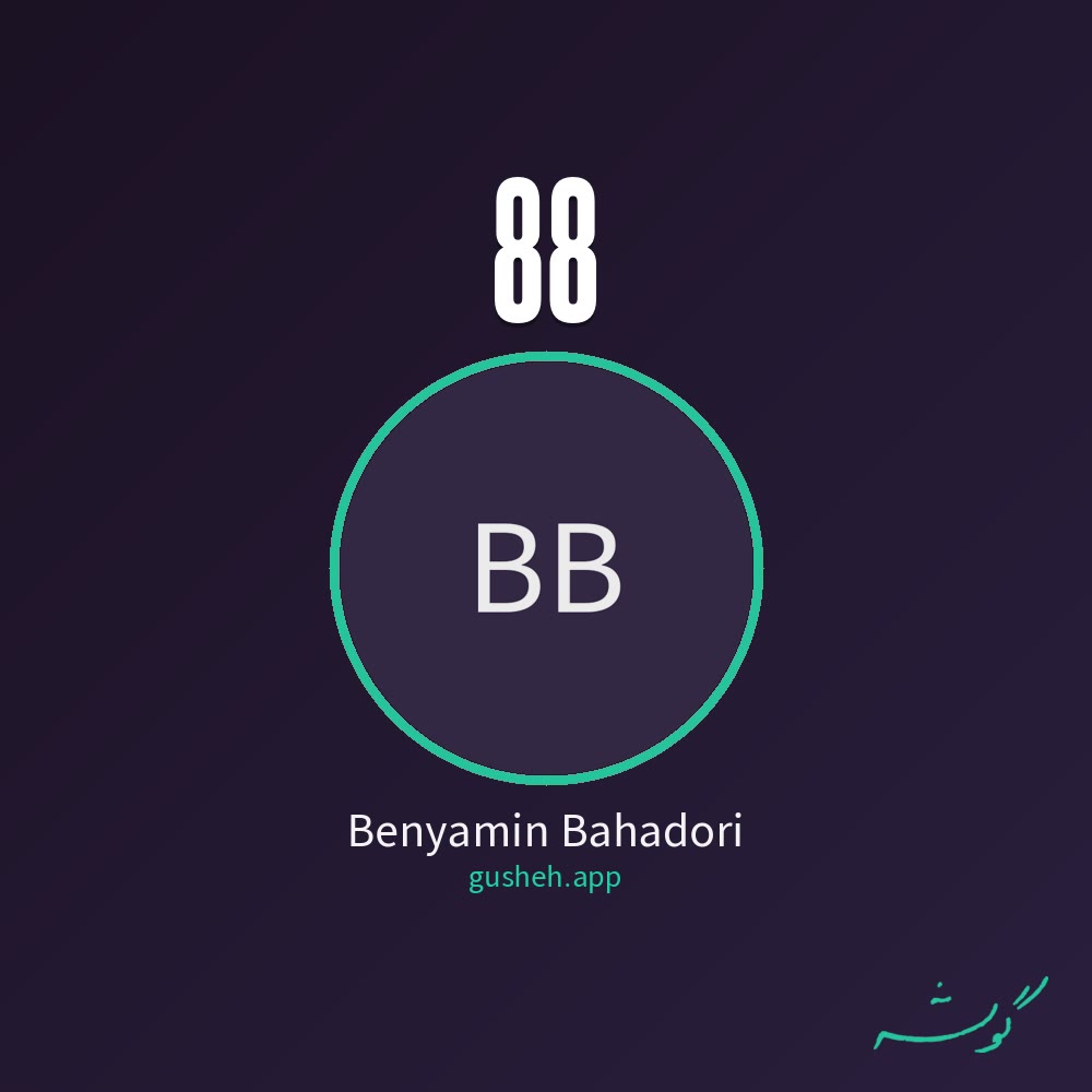 88 · Benyamin Bahadori