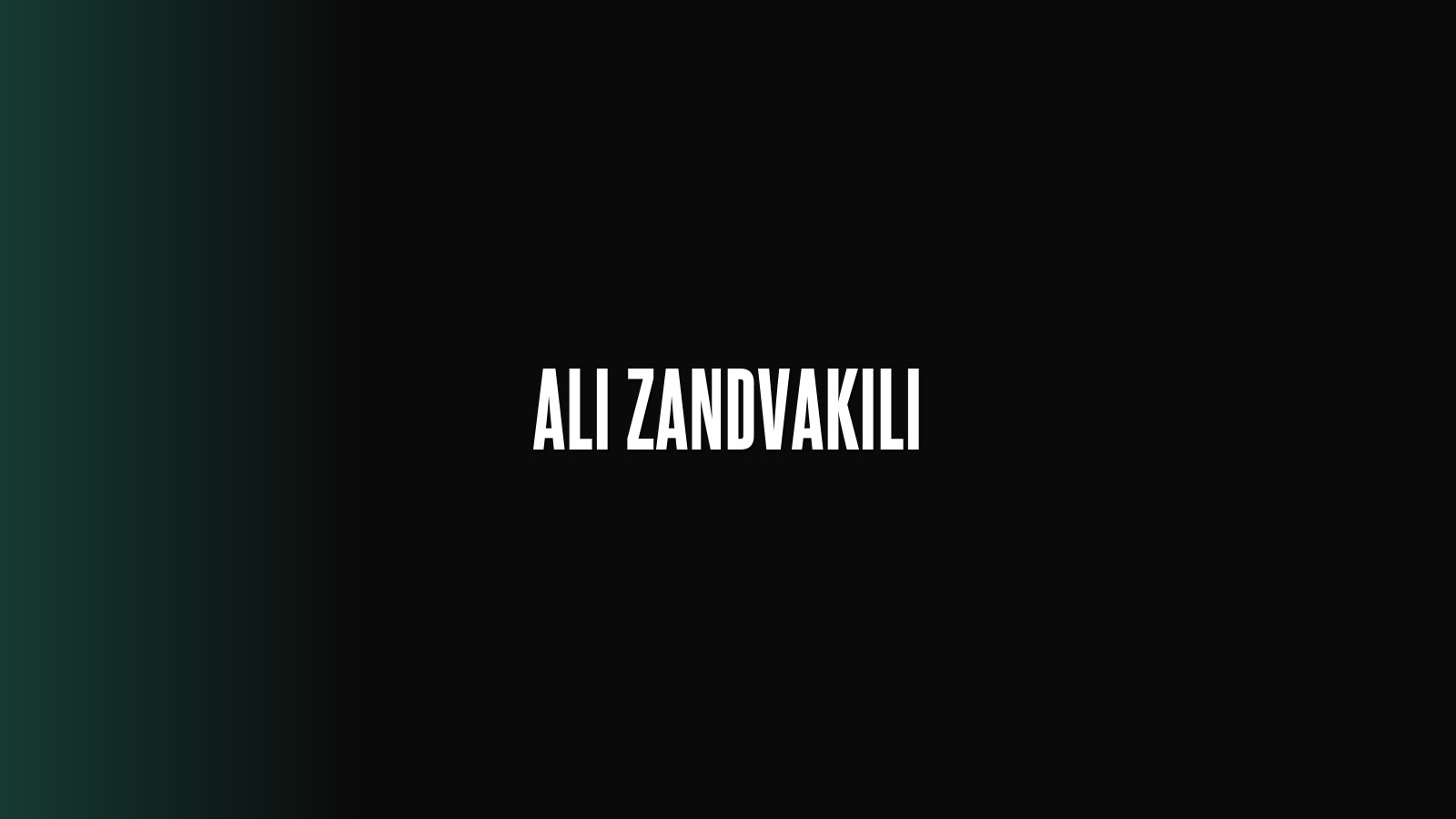 Ali Zandvakili