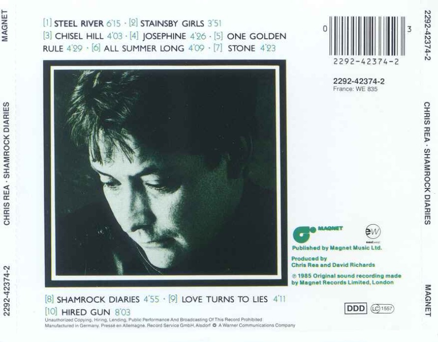 Shamrock Diaries — Chris Rea