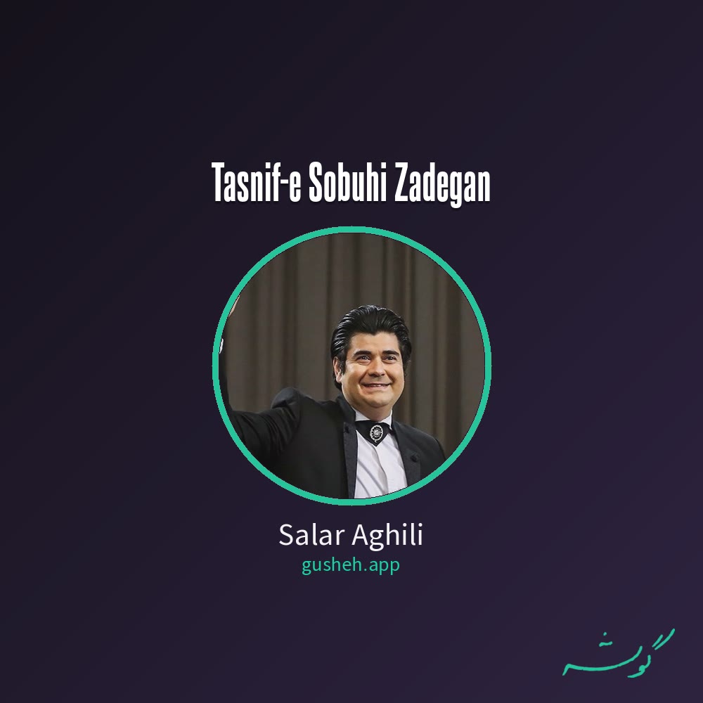 جلد قطعه تصنیف صبوحی زدگان از Salar Aghili