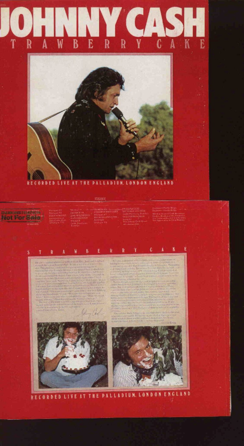 Strawberry Cake (live) — Johnny Cash