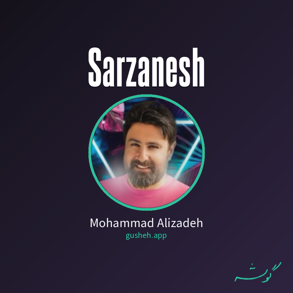 جلد قطعه سرزنش از Mohammad Alizadeh