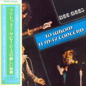 To Whom It May Concern (Japan Mini LP) — Bee Gees