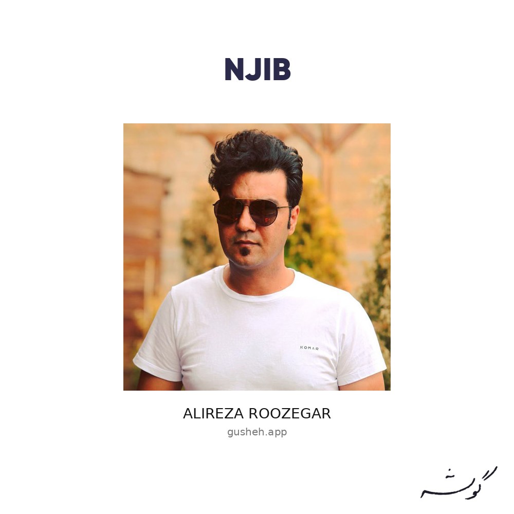 Cover art for njib by Alireza Roozegar