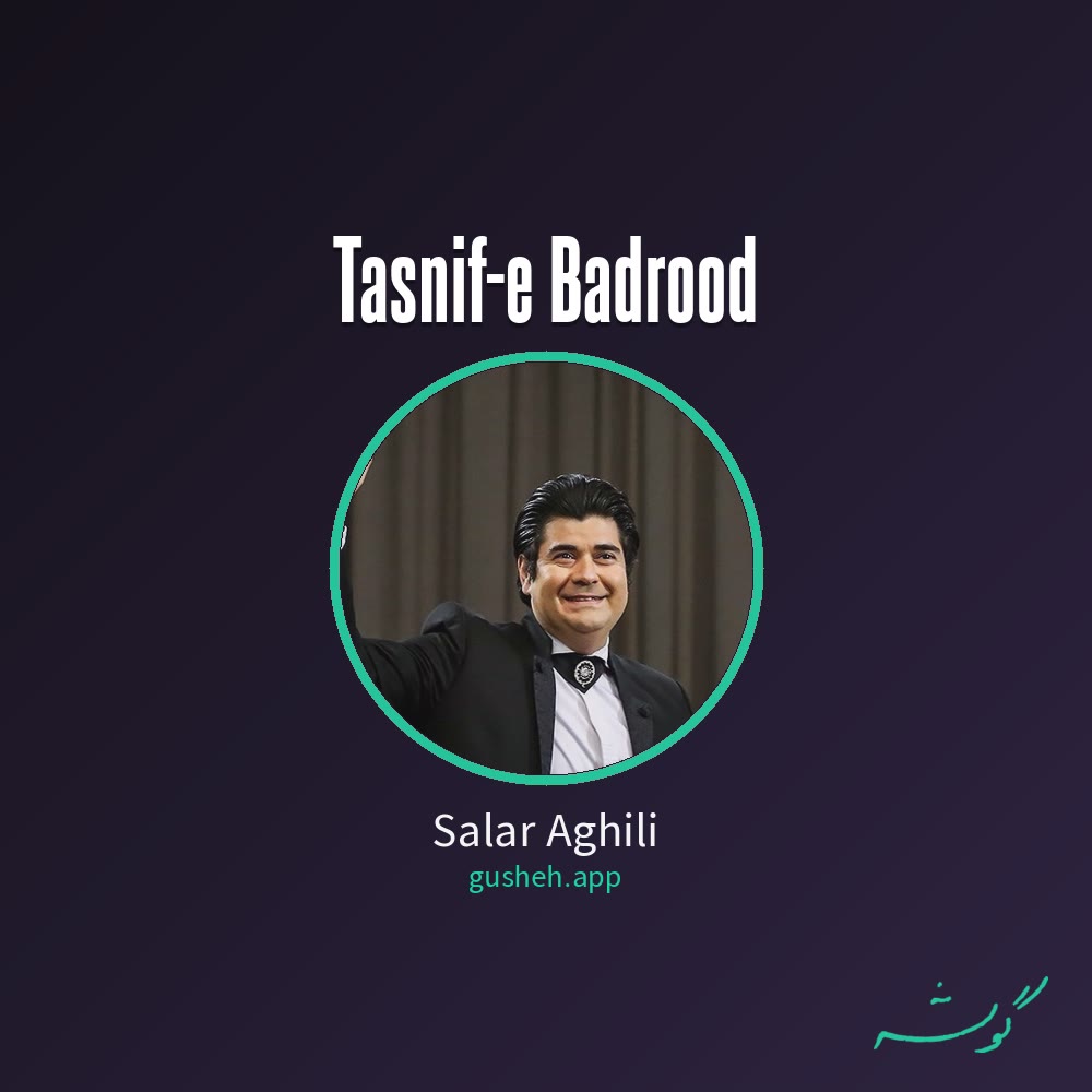 جلد قطعه تصنیف بدرود از Salar Aghili
