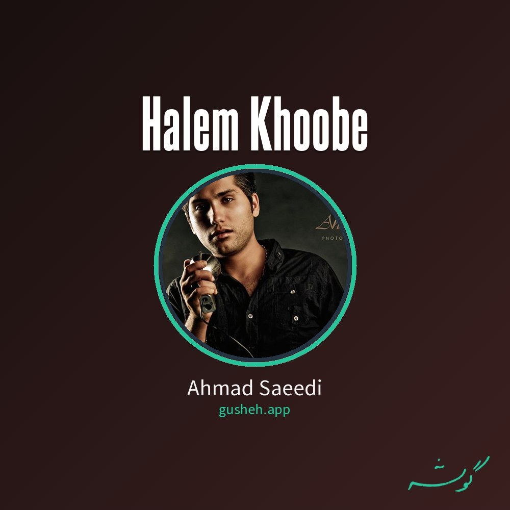 غلاف حالم خوبه لـ Ahmad Saeedi