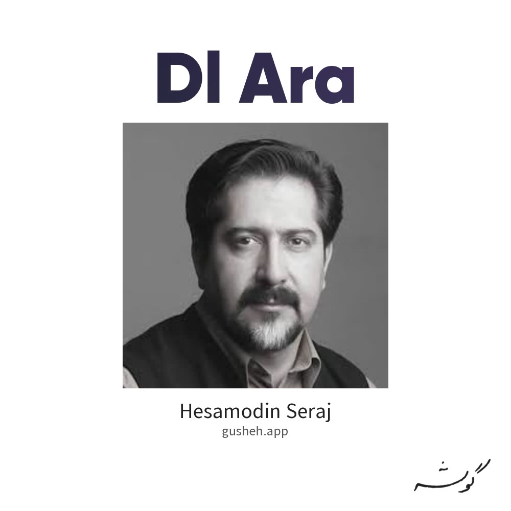 جلد قطعه دل آرا از Hesamodin Seraj